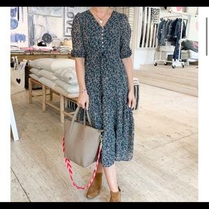 Mango flower print dress